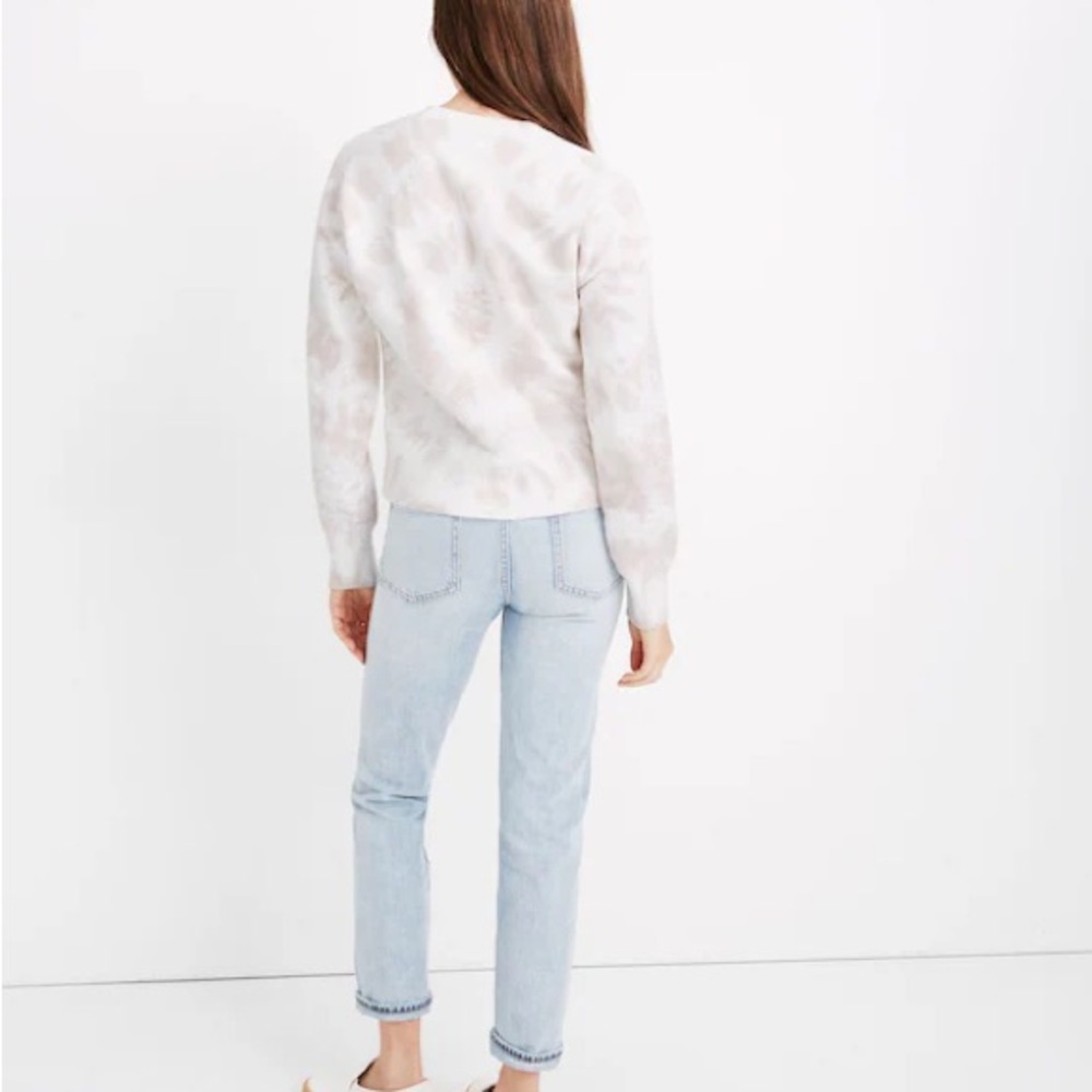 Madewell Tie-Dye Crop Sweatshirt - Picture 4 of 6